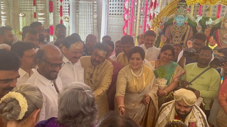 Abhishek Ambareesh Wedding Photos - 1 / 34 photos