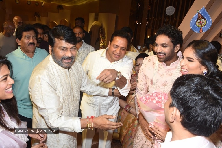 Celebs at Kadiri Balakrishna Son Engagement - 17 / 42 photos