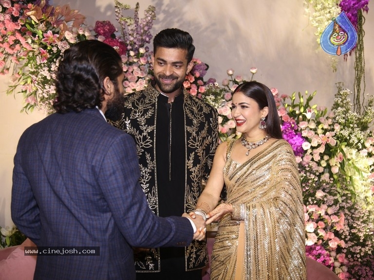 Varun-Lavanya Reception Photos - 66 / 148 photos