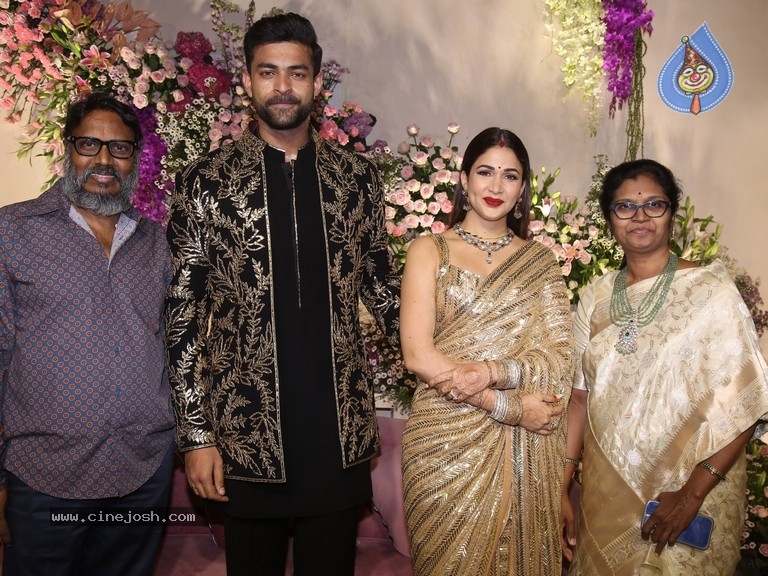 Varun-Lavanya Reception Photos - 92 / 148 photos