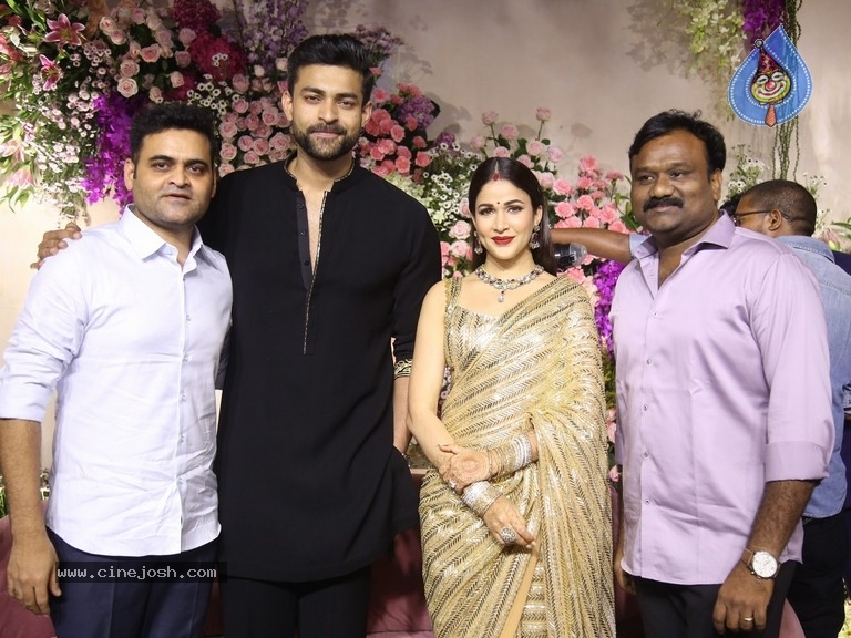 Varun Tej - Lavanya Tripathi Reception - 31 / 61 photos