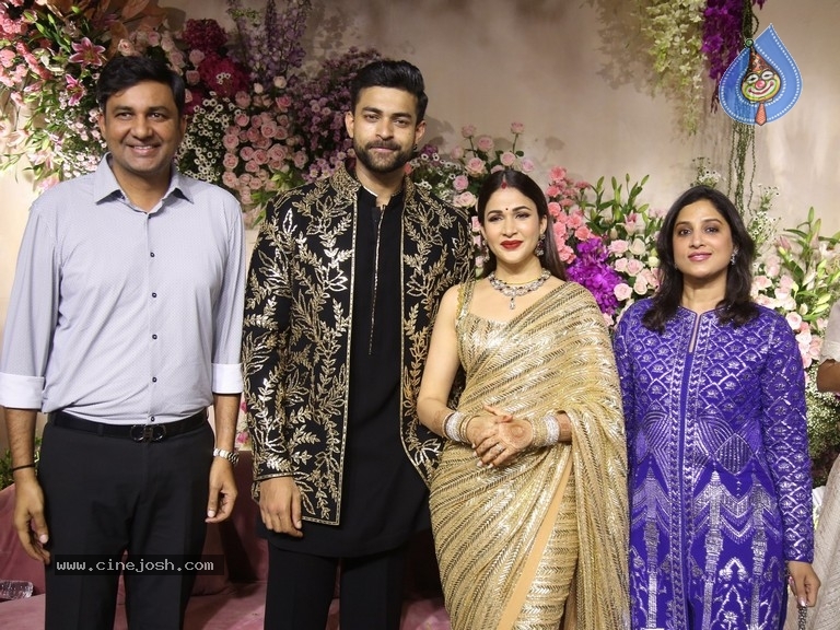 Varun Tej - Lavanya Tripathi Reception - 36 / 61 photos