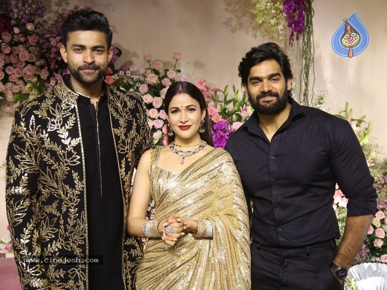 Varun Tej - Lavanya Tripathi Reception - 43 / 61 photos