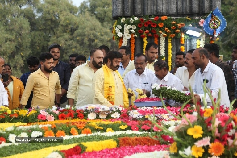 Nandhamuri Heros at NTR 28th Death Anniversary - 37 / 58 photos