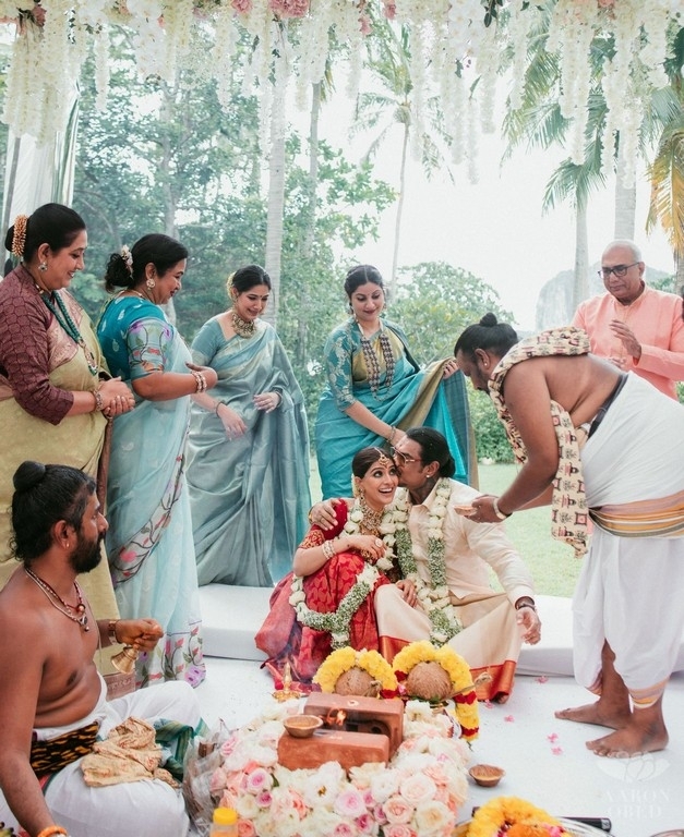 Varalakshmi-Nicholai Sachdev Wedding Photos - 1 / 4 photos