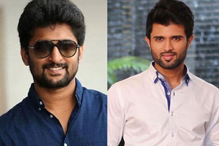 vijay deverakonda,nani,4 heroins,tollywood,new trend  యంగ్ హీరోస్.. నలుగురు హీరోయిన్లు కహాని!