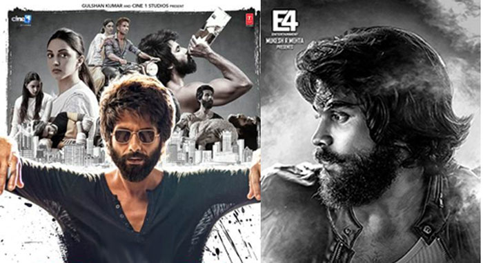 arjun reddy,remake,tamil,hindi,aditya varma,kabir singh  గురుశిష్యులలో ఎవరు మెప్పిస్తారో చూడాలి!