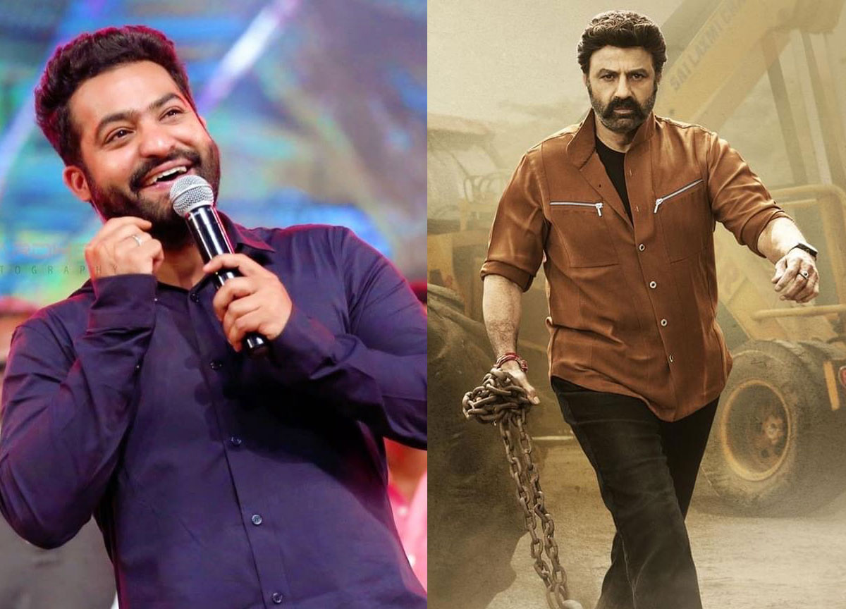 ntr,balakrishna,akhanda,ntr tweet,boyapati,nandamuri fans,tdp  కంగ్రాట్స్ 'బాలా బాబాయ్' అంటున్న యంగ్ టైగర్