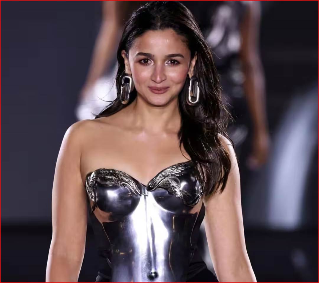 alia bhatt  అలియా భట్ నోట దేవర చుట్టమల్లే పాట 