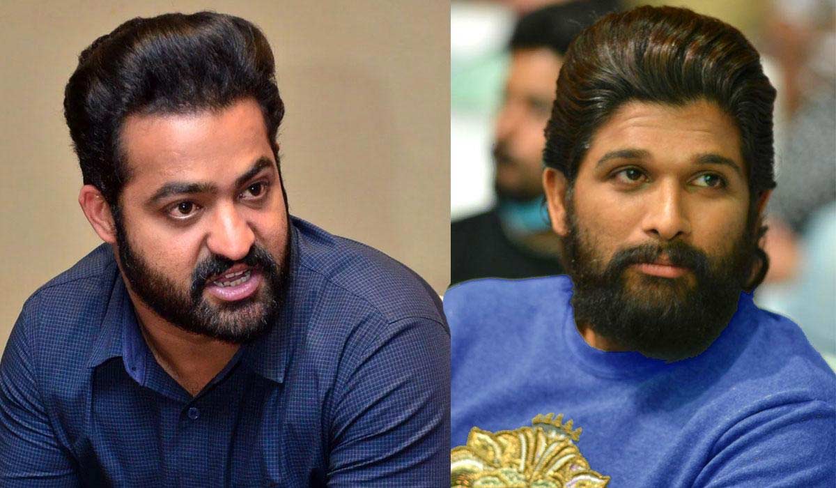 ntr  ఎన్టీఆర్ - అల్లు అర్జున్ లకి.. పొలిటికల్ హీట్ 