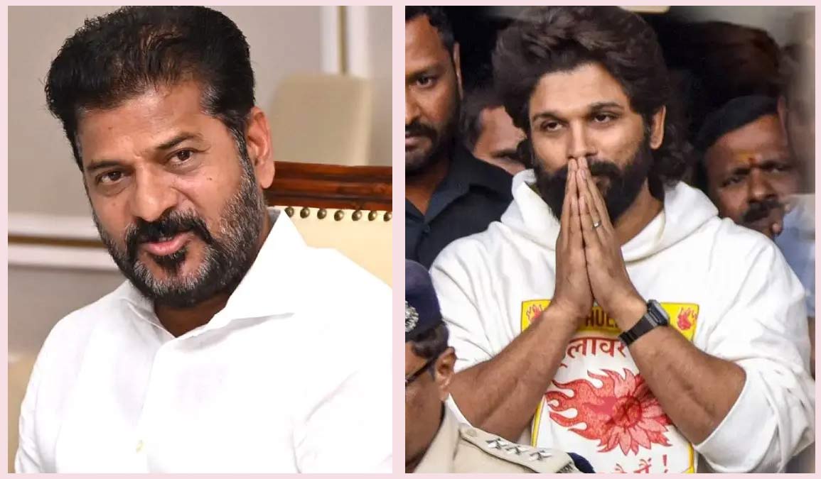 revanth reddy  అల్లు అర్జున్ అరెస్ట్- రేవంత్ రెడ్డి హాట్ కామెంట్స్ 