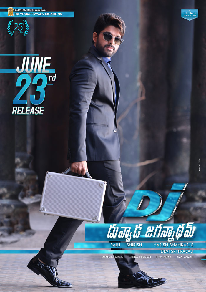 duvvada jagannatham,dj,allu arjun,harish shankar,dil raju,dj release date  'జ‌గ‌న్నాథ‌మ్‌' వచ్చేందుకు ఫిక్సయ్యాడు..!