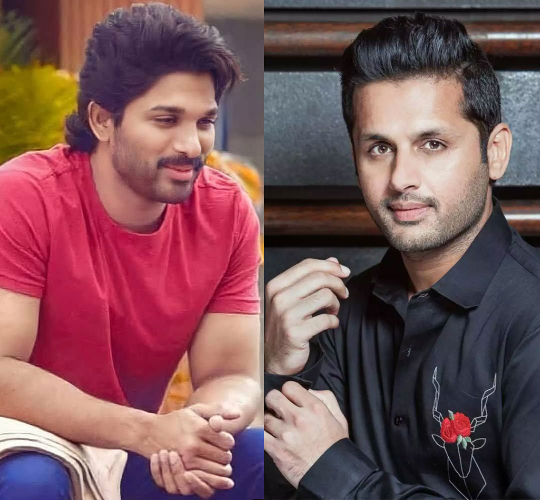 nithiin,allu arjun  నితిన్ ని చేరిన అల్లు అర్జున్ ఐకాన్ 