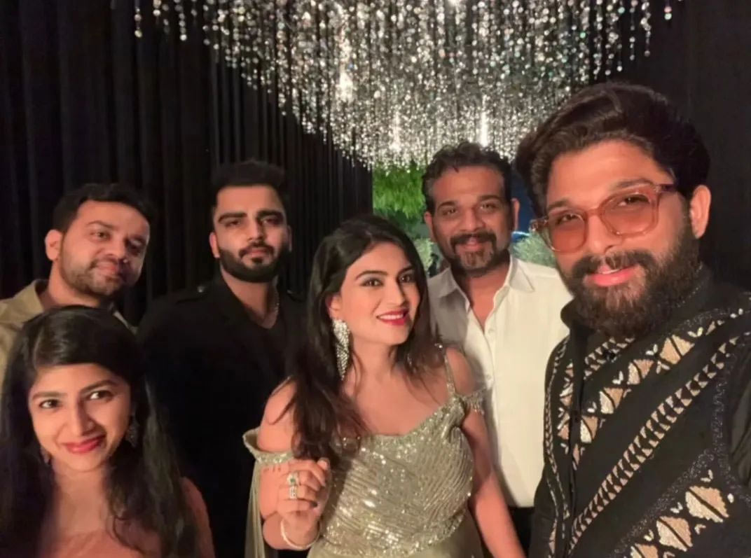 allu arjun,sneha reddy,allu arjun diwali bash  అల్లు అర్జున్ ఇంట అదిరిపోయే దివాళి పార్టీ