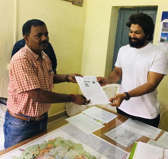 allu arjun,shankarpally,young tiger ntr,shankarpally registrar office  మొన్న ఎన్టీఆర్.. నేడు అల్లు అర్జున్