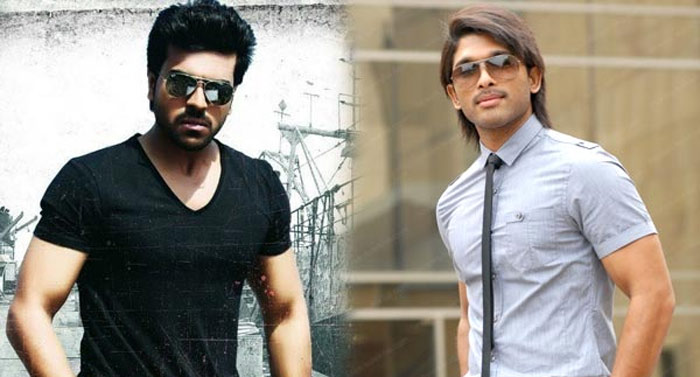 ram charan,allu arjun,voice over,allu aravind,kannada film bahaddur  రామ్ చరణ్ కోసం మళ్లీ అల్లు అర్జున్..!