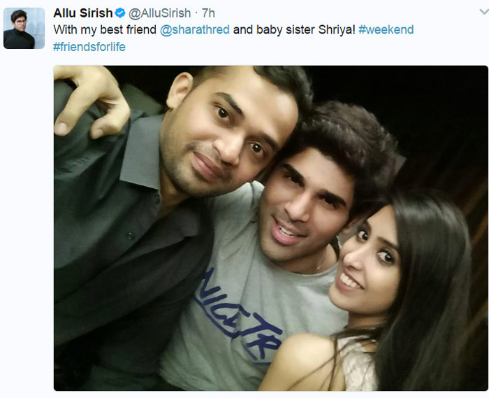 allu sirish,shriya bhupal.allu siris on rumours,sarath reddy  అల్లు బాబు ఫుల్ క్లారిటీ ఇచ్చేశాడు..!