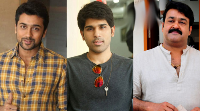 allu sirish,suriya,mohanlal,movie,villain role  అల్లుశిరీష్‌ ది విలన్ పాత్ర కాదంట!