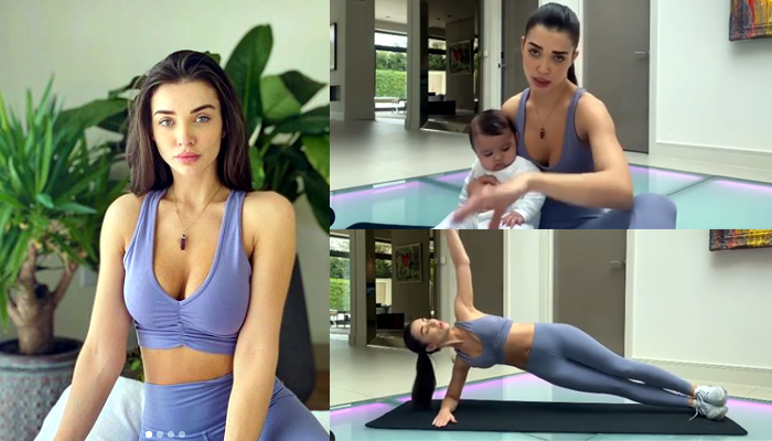 amy jackson,hot show,amy jackson hot,cinema  తల్లి అయినా అస్సలు తగ్గేదే లేదట!