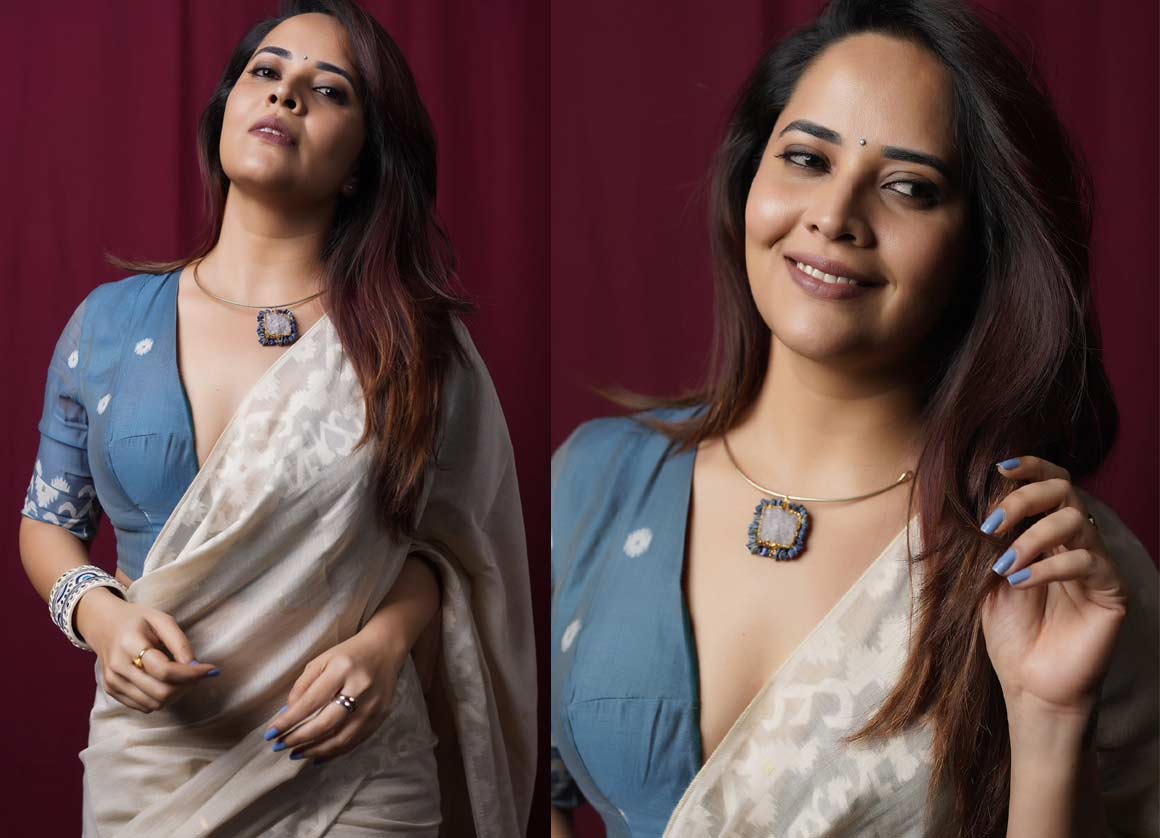 anasuya  అమ్మో అనసూయ ఎక్కడా తగ్గట్లేదుగా..