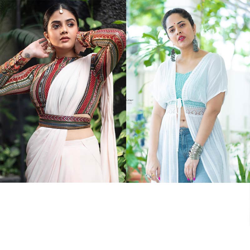 sreemukhi,anasuya  నిన్న అనసూయ.. నేడు శ్రీముఖి 