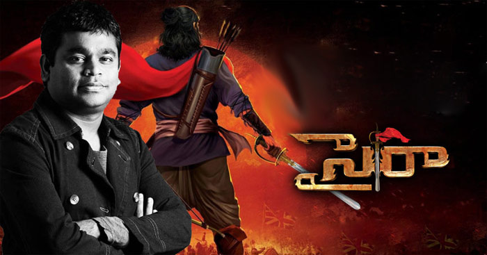 sye raa narasimha reddy,ar rahman,ss thaman,ar rahman out from sye raa  మొదలు పెట్టకముందే 'సై రా' కి మొదటి దెబ్బ..?