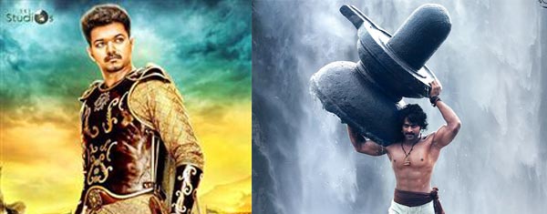 bahubali,puli,vijay,prabhas,rajamouli,bahubali vs puli,sridevi  ‘బాహుబలి’కి ‘పులి’ పోటీనా?