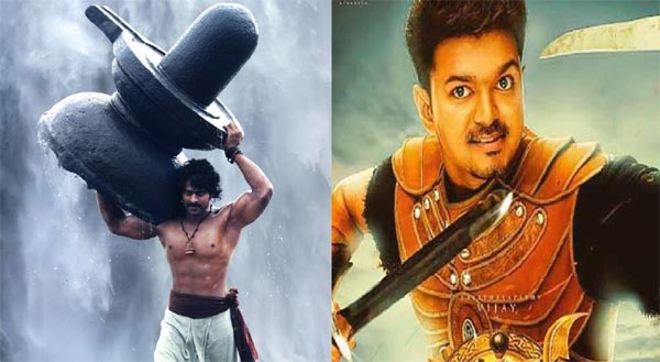 bahubali,puli,vijay,sridevi,october 1st release  విజయ్ పులి ప్రభాస్ బాహుబలిని మరిపి౦చేనా?