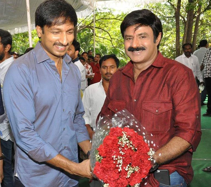 balakrishna,gopichand,exchanged,stories,paruchuri murali,teja,ks ravikumar,ruler,jai simha,alivelumanga venkataramana  గోపీ వ‌ద్ద‌న్న‌ది బాల‌య్య‌కు.. బాల‌య్య వ‌ద్ద‌న్న‌ది గోపీకి!