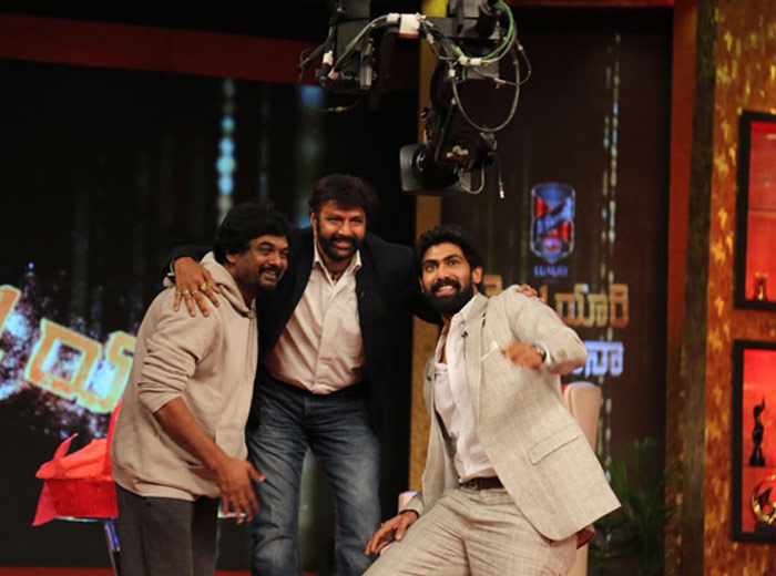 balakrishna,rana daggubati,puri jagannadh,no 1 yaari with rana show,paisa vasool  రానా షో లో బాలయ్య..రచ్చ రచ్చంట..!!