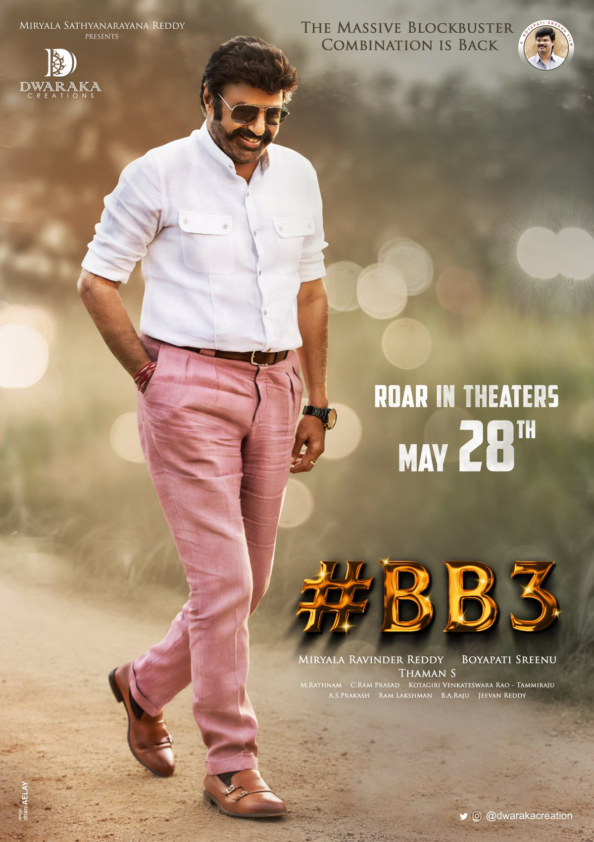 balakrishna,boyapati,bb3,release date,may 28th,bb3 title  మే నెలలోనే తనూ సై అంటోన్న బాలయ్య