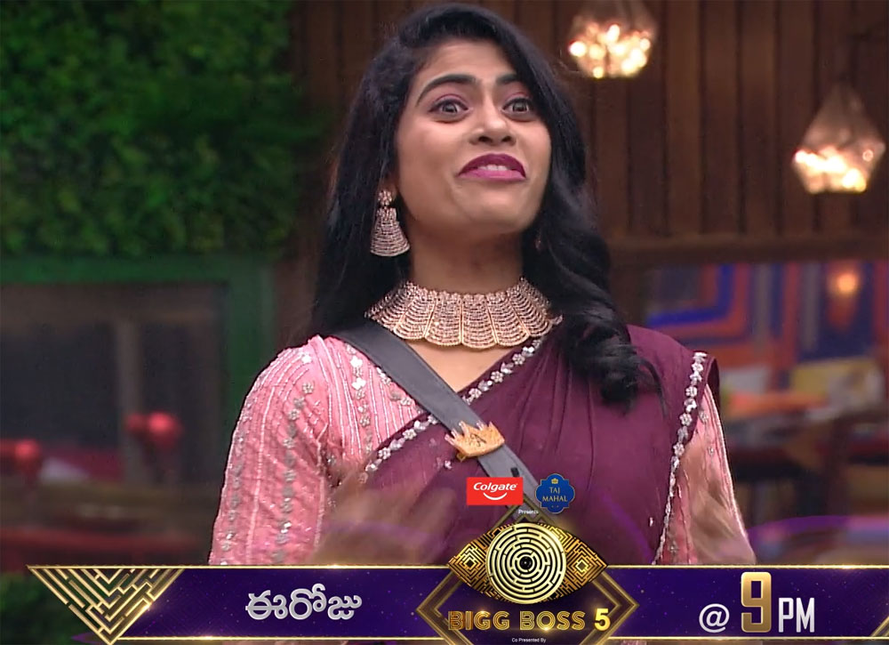 bigg boss 5,bigg boss telugu,nagarjuna rj kajal,sunny,shanmukh,siri  బిగ్ బాస్ 5: కాజల్ కి గడ్డి పెట్టిన నాగ్ 