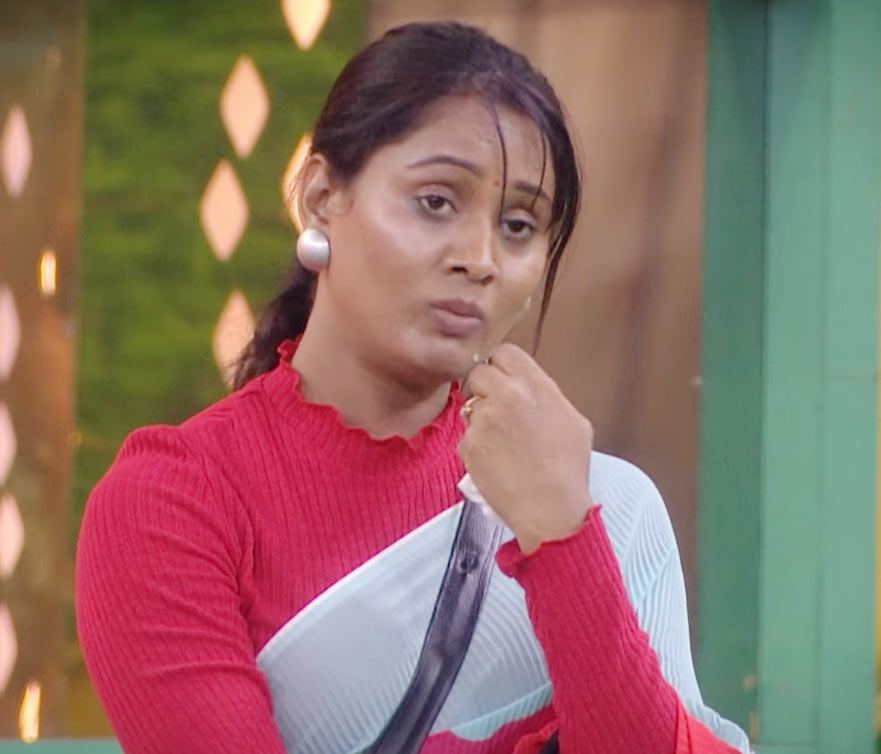 bigg boss 6,keerthy,sri satya  ఇనాయ వింటే శ్రీసత్యని చెప్పుతో కొడుతోంది