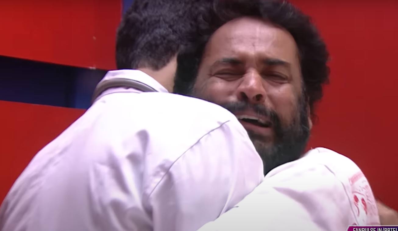 bigg boss sivaji  బిగ్ బాస్ లో కొడుకుని చూసి ఏడ్చేసిన శివాజీ 