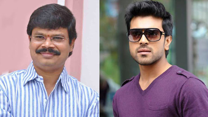 ram charan,boyapati srinu,story line  బోయపాటి కసి కనబడుతోంది..!