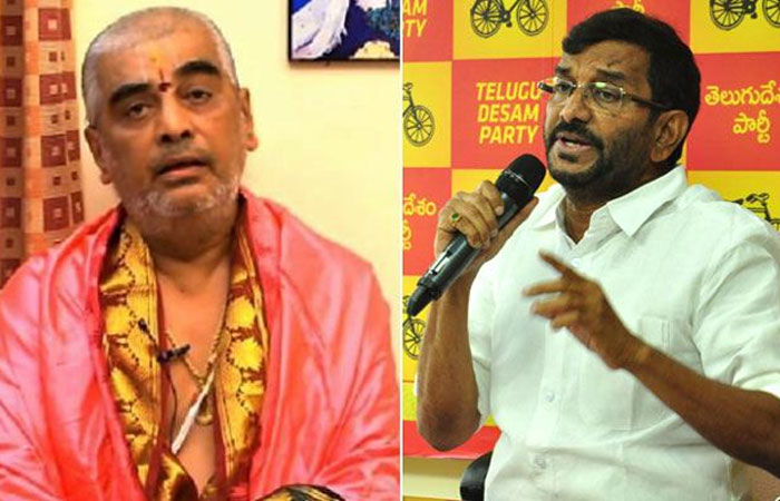 minister somireddy,unconditional apology,ramana deekshitulu,tdp,vijay saireddy  వ్యాఖ్యలను వెనక్కి తీసుకున్న మంత్రి! 