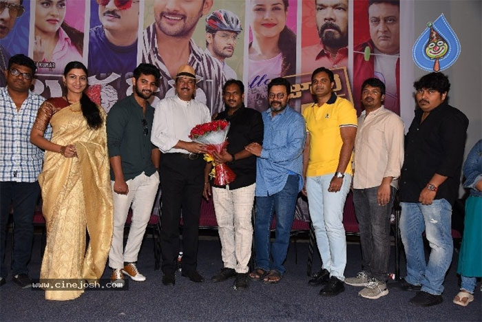 burrakatha,pre release event,sai kumar,aadhi sai kumar,rajendra prasad  ఒక బుర్రలో 2 బ్రెయిన్స్ ఆడే ఆటే ఈ సినిమా!