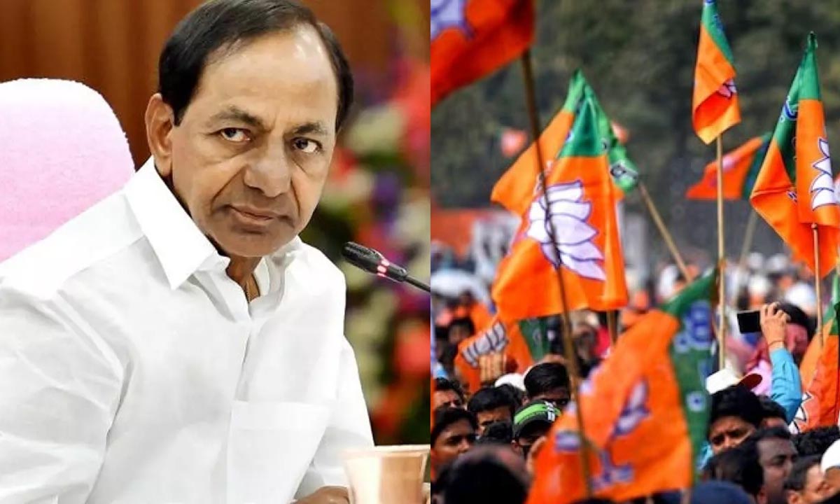 kcr vs bjp  కేసీఆర్‌ను ఓడించలేం.. బీజేపీ అస్త్రసన్యాసం!