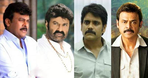 chiranjeevi,balakrishna,nagarjuna,venkatesh,senior star heroes  సత్తా చాటుతోన్న సీనియర్లు..! 