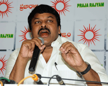 chirunjeevi,prp,congres,sonia gandhi,elections