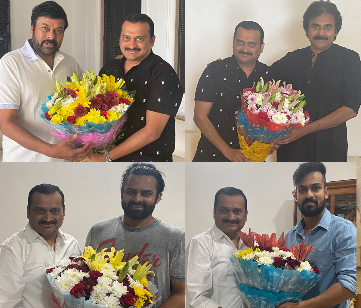 bandla ganesh chiranjeevi,pawan kalyan sai tej vaishnav tej mega heroes  మెగా హీరోల చుట్టూ ప్రదక్షణ చేస్తున్న కమెడియన్ 