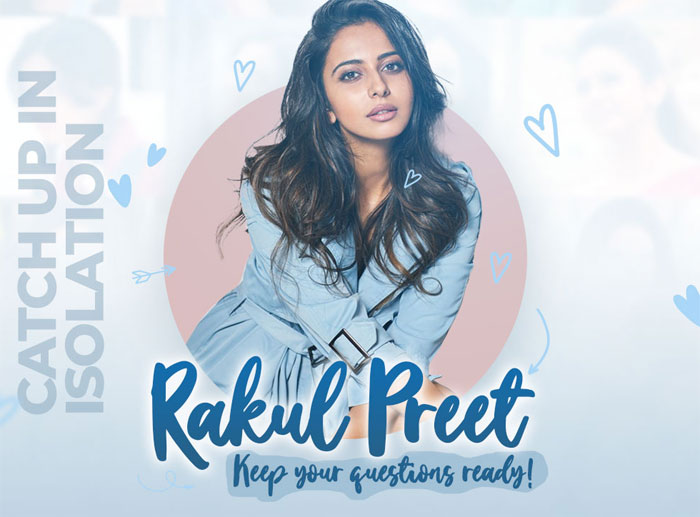 celebrities,social media,photoshoot,rakul preet,corona effect  క్రేజ్ పోకుండా సోషల్ మీడియాని వాడుతున్నారు