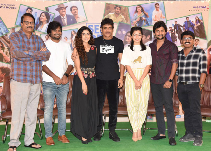 devadas,devadas pre release event,nagarjuna,nani,ashwini dutt,devadas release event  ముందు ‘కృష్ణ‌దాస్’ అనుకున్నాం: నాగార్జున