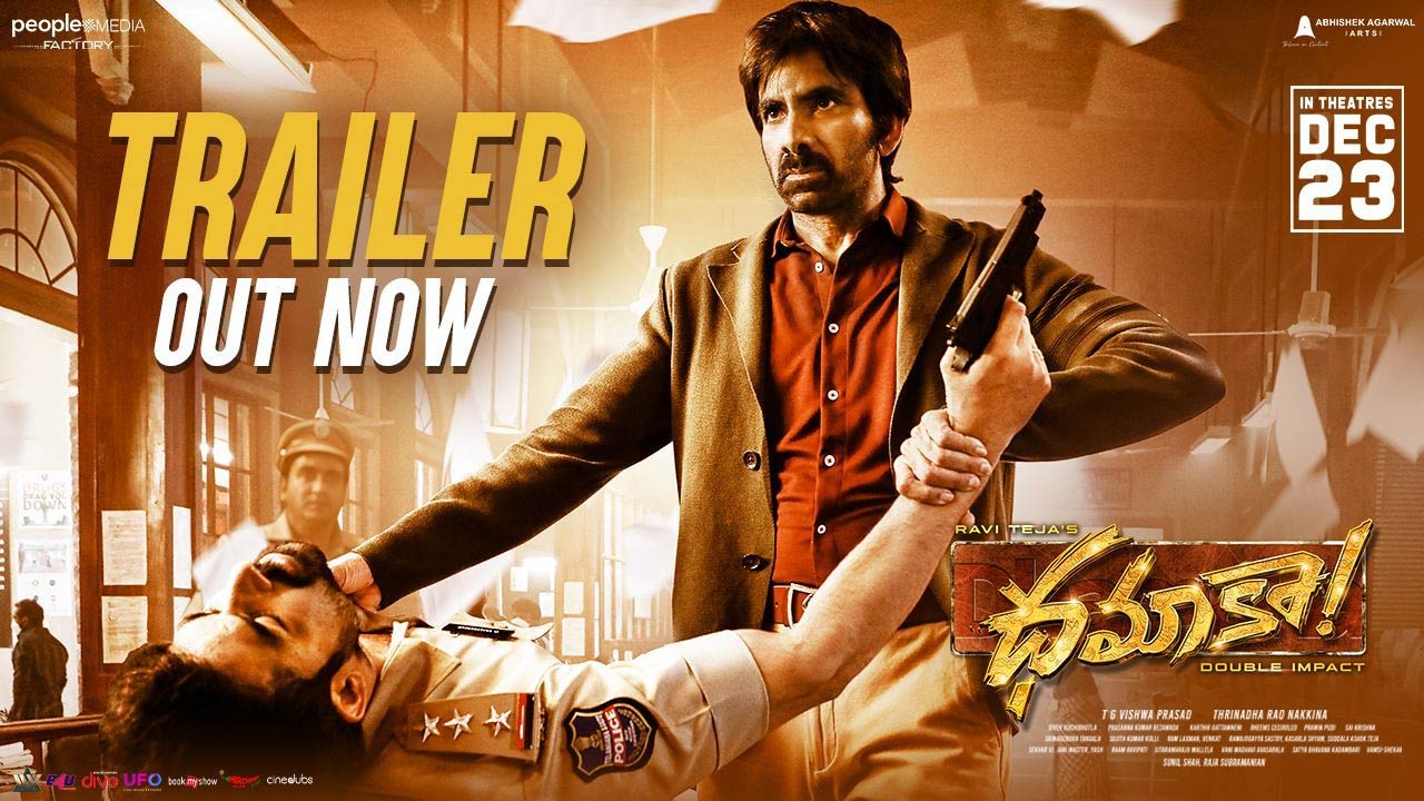 ravi teja,dhamaka trailer review  ధమాకా ట్రైలర్ రివ్యూ 