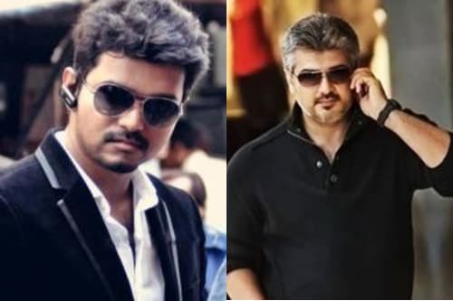 kollywood,ajith,vijay,  పుట్టినరోజు అతనిది.. హంగామా వీళ్ళది..