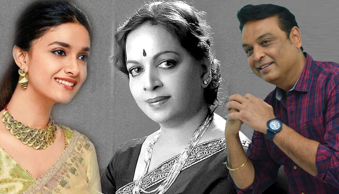 vijaya nirmala,biopic,keerthi suresh,naresh,ghattameneni family  విజయనిర్మల బయోపిక్‌పై క్లారిటీ వచ్చేసింది!