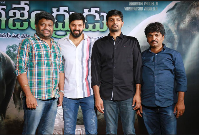 gajendrudu movie,success meet,details  గజేంద్రుడు టీం ఫుల్ హ్యాపీ 