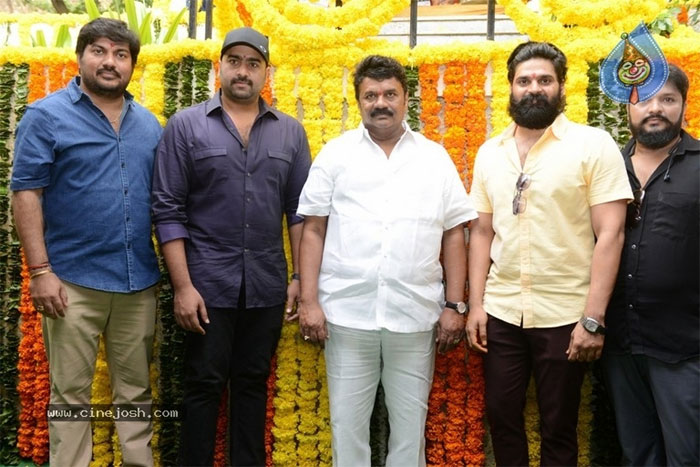 sree vishnu,tippara meesam,nara rohit,vijay,talasani srinivas yadav  శ్రీవిష్ణు సినిమా ప్రారంభమైంది..!