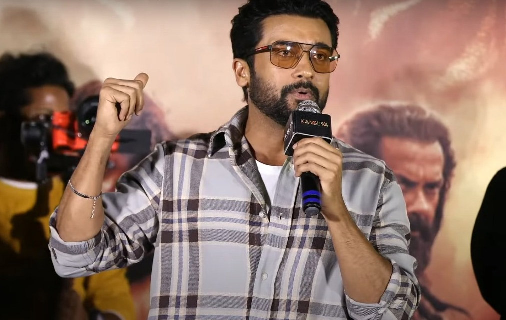 kanguva,suriya,fans,emotional  కంగువ ఈవెంట్‌లో సూర్య కంటతడి