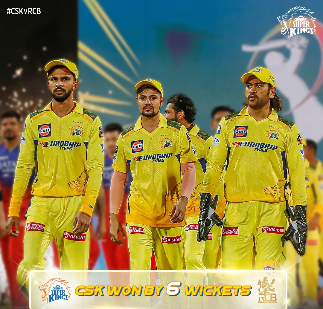 chennai super kings  IPL 2024: అలవోకగా.. చెన్నై బోణీ  